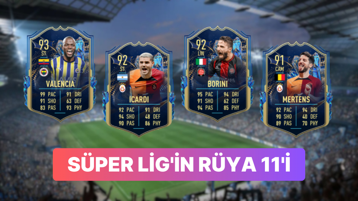 FIFA 23 te Süper Lig Sezonun Takımı TOTS Belli Oldu İşte Süper Lig