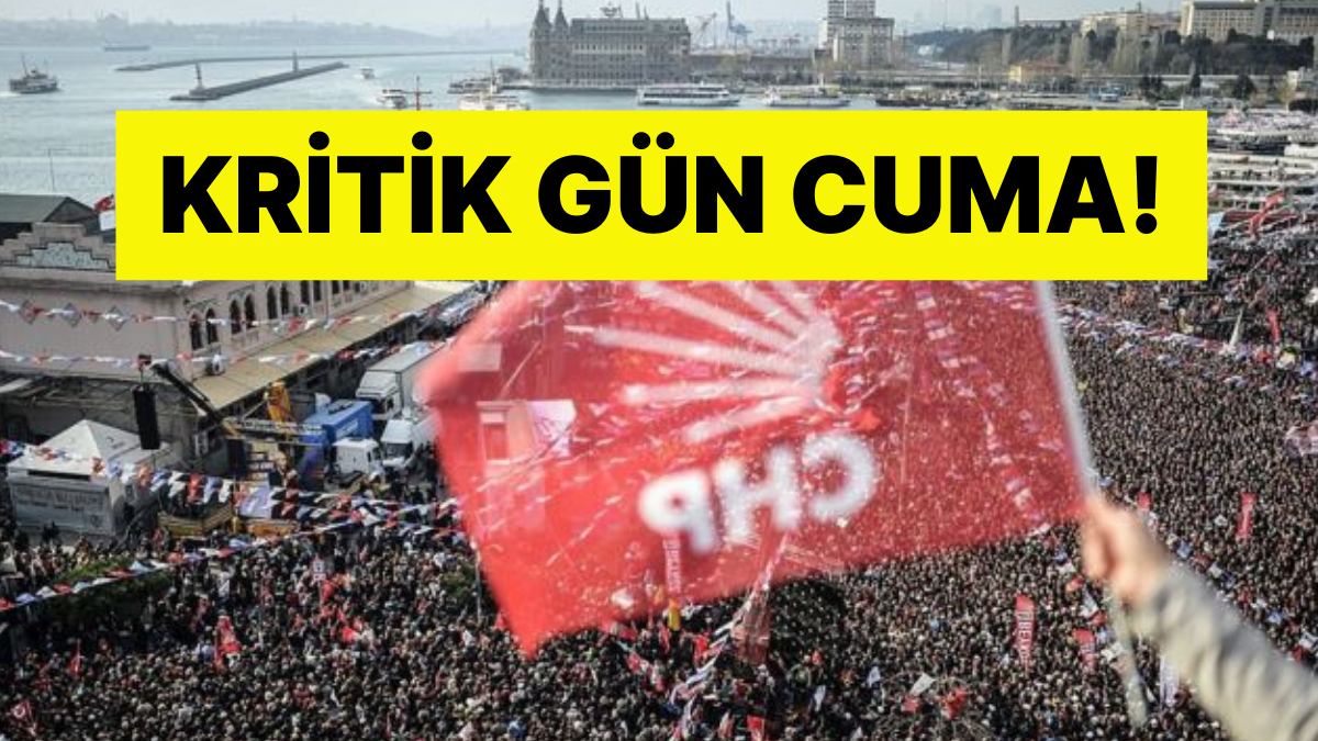 Chp De Kritik G N Cuma Chp Genel Merkezi Nde G Nl K Ziyaret I Yasa