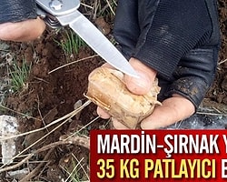 Terörist 35 Kg Patlayıcıyla Yakalandı