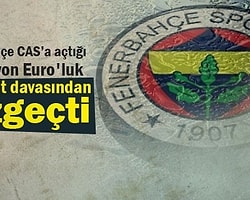 Fenerbahçe CAS'taki Davayı Geri Çekti