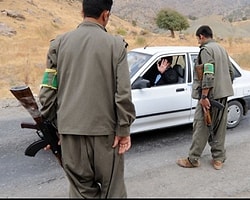 PKK Yol Kesti