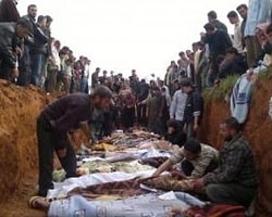 Suriye'de Toplu Mezar! Şok Görüntüler