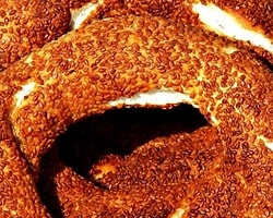 Baklavadan sonra sıra simite geldi