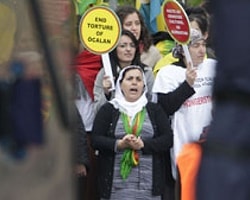 Avrupa'nın Göbeğinde PKK Eylemi
