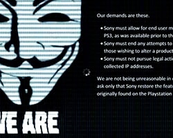 Anonymous Başbakanlığa saldırdı