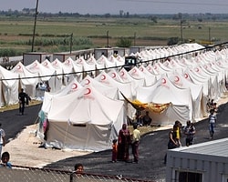 Van'da çadırlar toplandı