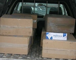 Polisten kaçan şahıslar kaza yapınca yakalandı