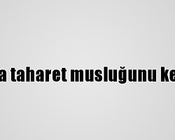 Avrupa taharet musluğunu keşfetti