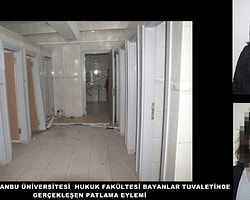 Patlama, Tuvaleti Bu Hale Getirdi