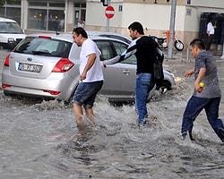 İzmir’de Etkili Yağış
