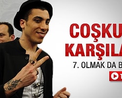 Can Bonomo'ya Coşkulu Karşılama - izle