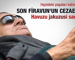 Mübarek'e Hapiste Havuz Jakuzi ve Sauna Keyfi