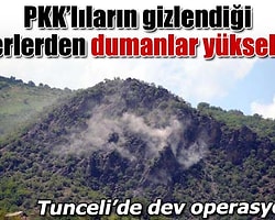 PKK Tunceli'de Araç Yaktı