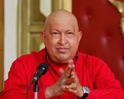 Hugo Chavez Yeniden Basın Karşısında