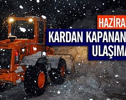 Kardan Kapanan Köy Yolu Ulaşıma Açıldı