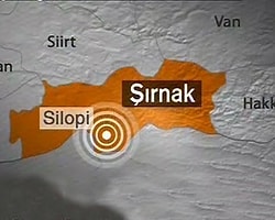 Şırnak'ta Deprem: 5.5