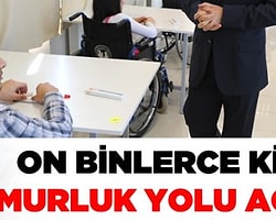 On Binlerce Engelliye İş Fırsatı