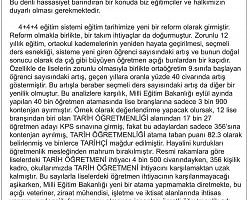 Atanamayan öğretmenler tepkilerini gazete ilanıyla dile getirdi