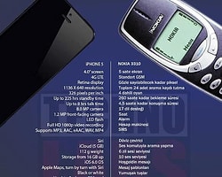 Efsane 3310 İphone 5′e kafa tutuyor!