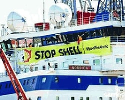 Shell ve Greenpeace Kutup Savaşında