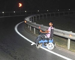 Engelli Üniversitelinin Üst Geçit Çilesi