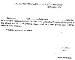 Okul Saatlerine Cuma Ayarı