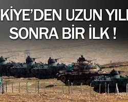 Türkiye-Suriye Sınırında Bir İlk