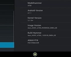 Acer, Android 4.1 Jelly Bean Güncelleme Takvimini Açıkladı