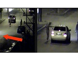 Teröristler Mobese'ye Yakalandı