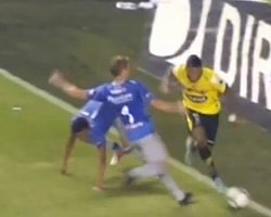 Barcelonalı Yıldıza Barbarca Tekme!
