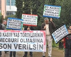 İzmit'te 10 Kasım Eylemi: Puta Tapmayın