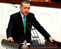 Erdoğan Tek Tek Tokalaştı