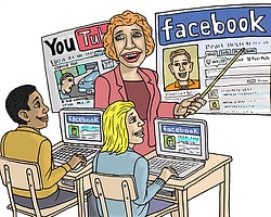 Müfredatta Facebook Devri