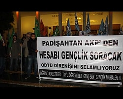 Odtü'deki Polis Müdahalesini Protesto Eden 18 Öğrenci Gözaltında
