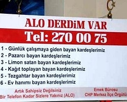 CHP'den 'Alo Derdim Var' Hattı