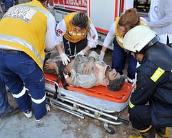 Belediye Binası İnşaatında Göçük: 7 Yaralı