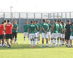 Bursaspor'da Mesai Başlıyor