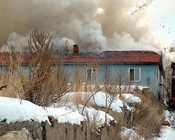 Erzurum Genelevinde Yangın
