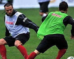 Galatasaray'da Ujfalusi Takımla Çalıştı
