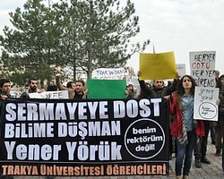 Üniversite Eyleminde 'Kamera' Gerginliği