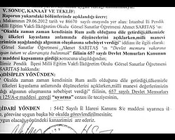 'Rum Asıllıyım' Diyen Öğretmene 'Milli Manevi Değerleri Aşağılamaktan' Uyarı Cezası Verildi