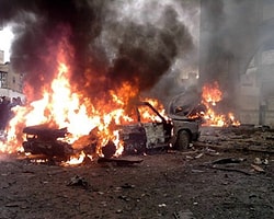 Şam'da Petrol İstasyonunda Bomba Patladı