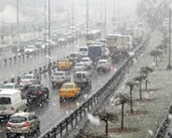 İstanbul'daki Kar Vali Mutlu'ya Yaradı!