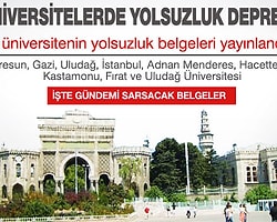 Üniversitelerdeki Yolsuzlukların Belgeleri Ortaya Çıktı