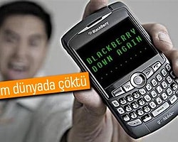 Blackberry İnternet Servisi Tekrar Çöktü