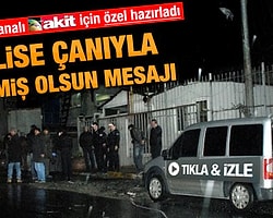 Akit Gazetesine İmalı Geçmiş Olsun Mesajı