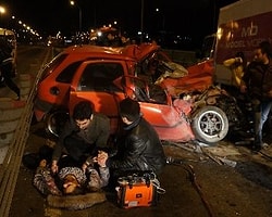 Haliçte Zincirleme Kaza
