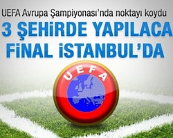 UEFA'nin 2020 Avrupa Şampiyonası İstanbul'da