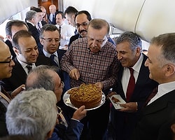 Uçakta Doğum Günü Kutlaması
