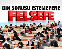 Ygs'de Din Sorusu İstemeyene Felsefe Sorusu